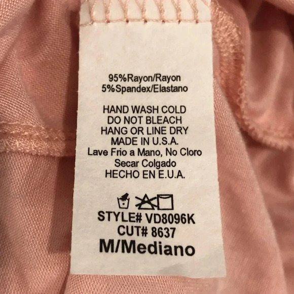 Pinkblush Pink maternity maxi, Sz medium - Picture 3 of 5